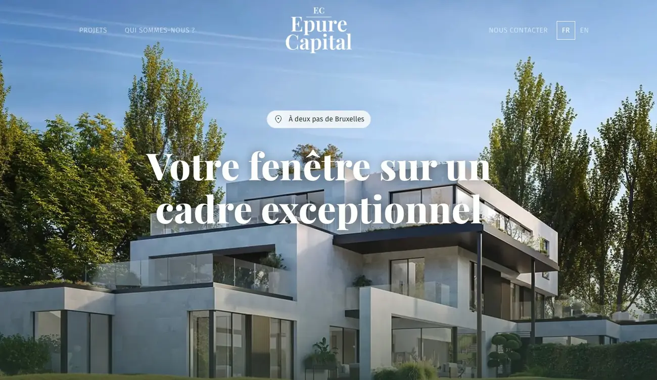 Aperçu du projet Epure Capital